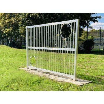 Kübler Sport® Goal Wall FIX with Ground Sleeves