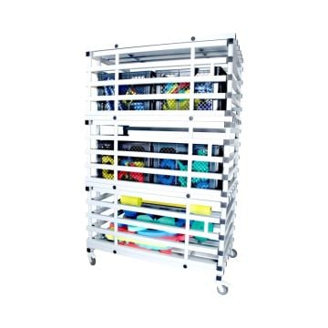 Swimming Pool Trolley with Doors