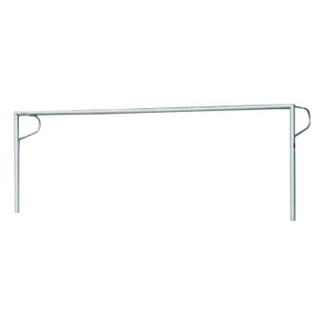 Kübler Sport® Soccer Goal STADIUM, corner welded, with P-net brackets