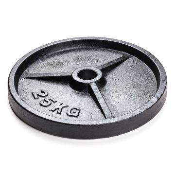 Weight disc, cast iron, Ø 50 mm borehole