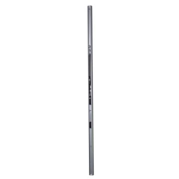 Aluminum net post with clamping lever
