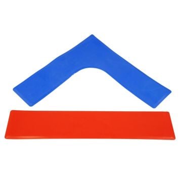 Kübler Sport® Floor Marking Set Lines and Corners, Set of 24