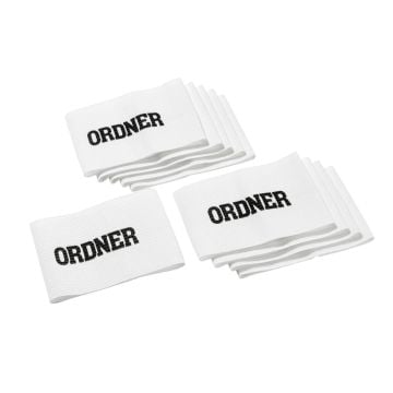 Arm band folder, white