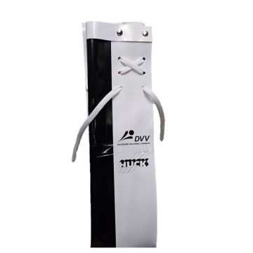 Carry bags for volleyball antennas, with cords.