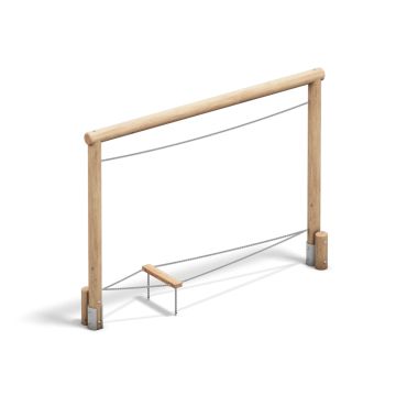 PLAYPARC® Balance and Climbing Park Element Splits Bridge
