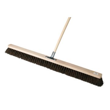 Running track broom