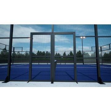 Additional cost for swing doors Padel Courts