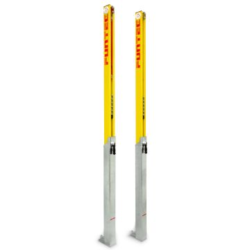 Funtec® Beach Volleyball Net Post PRO BEACH for Switch floor plates