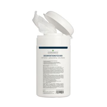 cosiMed® Disinfectant Wipes in Dispenser Can, 120 Pieces