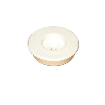 Replacement rubber buffer Ø 55 mm, white