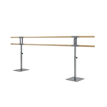 Mobile Double Ballet Barre GISELLE, height adjustable