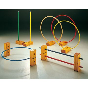 Rod and Hoop Holder, Set of 5