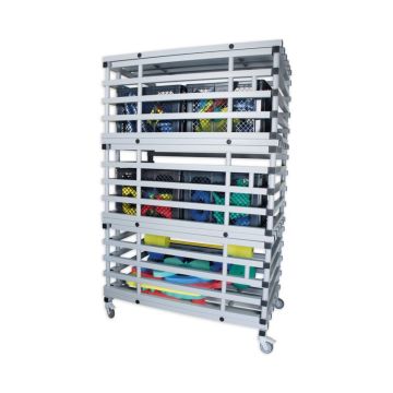 Swimming Pool Trolley with Doors