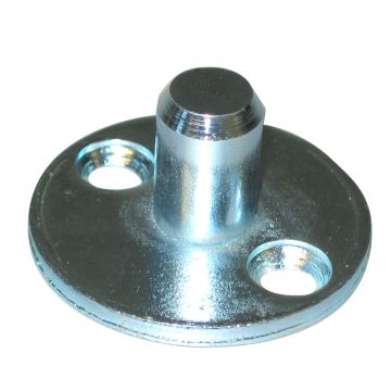 Base plate with pegs
