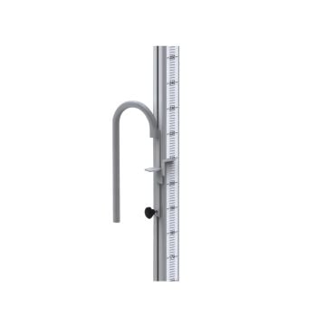 Lat pull-down attachment with pulley bar.