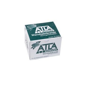School chalk white, 72 pieces