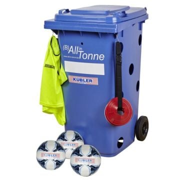 Kübler Sport® Ball Bin Set SOCCER LIGHT