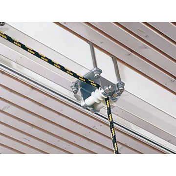 Support bracket for carrier tube