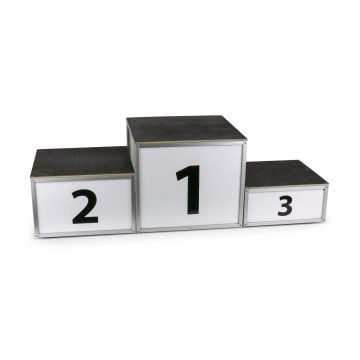 Victory podium, stackable