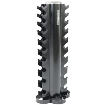 Storage rack for chrome dumbbell set