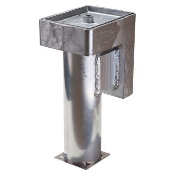 Ground socket with paintable cover