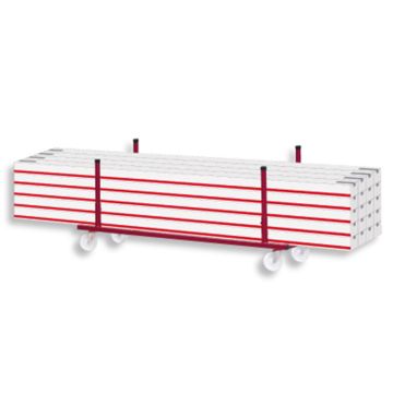 Indoor hockey barriers, complete set, 2 x 40 m