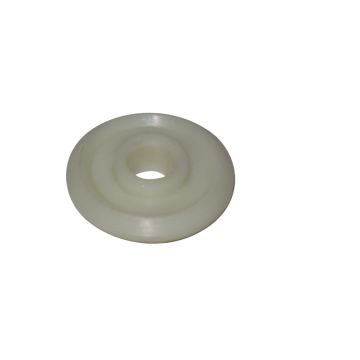 Plastic roll for climbing rope system