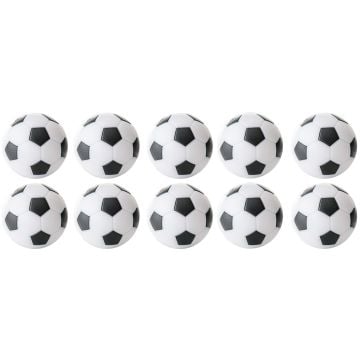 Table Soccer Foosballs, Colorful, Set of 10