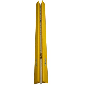 Safety wall bumper (protective padding for wall-mounted game rail)