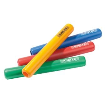 Kübler Sport® 4-Piece Relay Baton Set made of Plastic