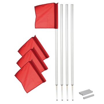Kübler Sport® Tilt Limit Poles WHITE Set of 4