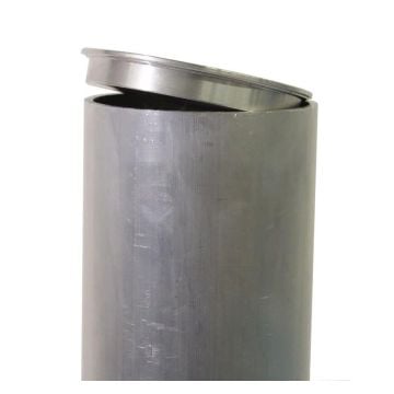 Aluminium ground sleeve for flagpoles &Oslash; 100 mm
