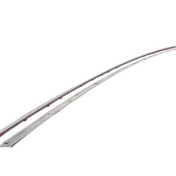 Aluminium frame for track bordering