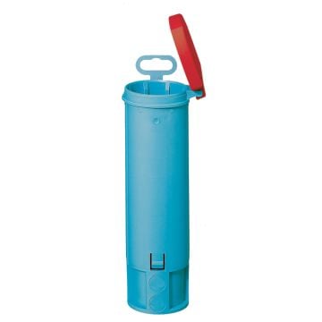 Ground sleeve made of full plastic