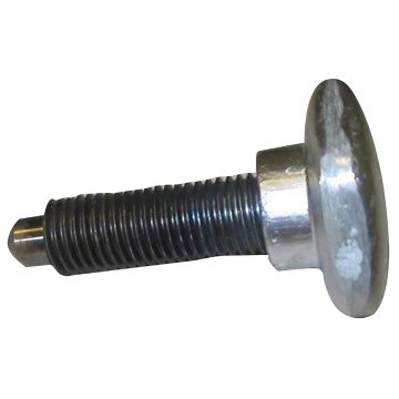 Adjusting screw for horizontal bar