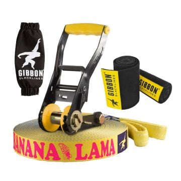 GIBBON® Slackline Bananalama incl. Tree Protection
