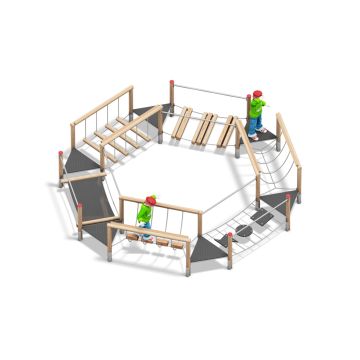 PLAYPARC® Wobble Bridge Combination E