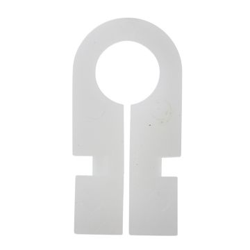 Plastic Net Holder, White 10-Piece Set