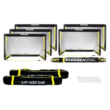 BazookaGoal® 6 Match Day Set Grass Field