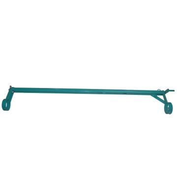 Volleyball tensioning device with crank