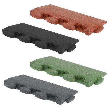 Puzzle Mat 3D® Impact Protection and Ball Sports System - Angled Edge Plate