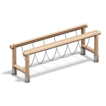 PLAYPARC® Balance & Climbing Park Element Chain Bridge