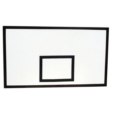 Basketball game board made of GFK, without drilling holes.