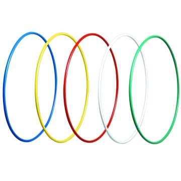 Competition gymnastics hoops
