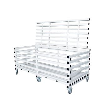 Swimming Pool Equipment Trolley LARGE with Lid