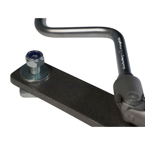 Spindle clamping technology for wall game rail