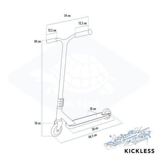 Schildkröt® Stunt Scooter Kickless Forest