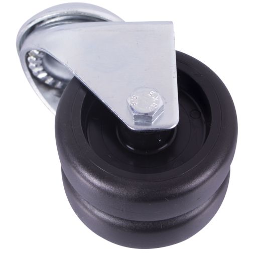 Double swivel castor Ø 75 mm