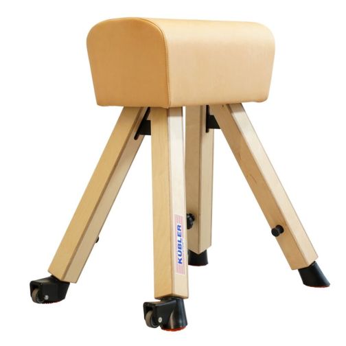 Kübler Sport® vaulting box according to DIN with wooden legs