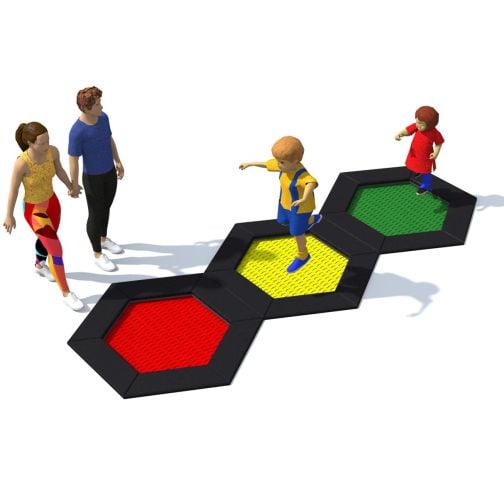 Inter-Play® Hexo 3 Trampoline